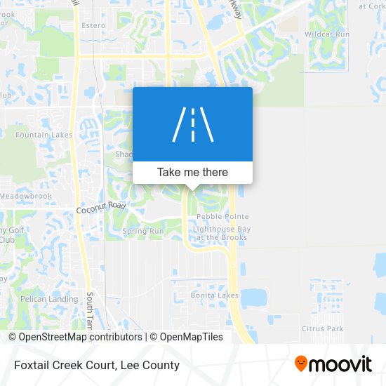 Foxtail Creek Court map