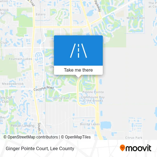 Ginger Pointe Court map