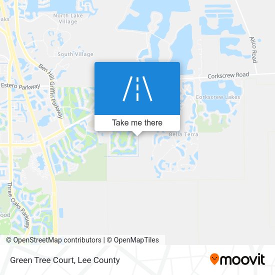 Green Tree Court map