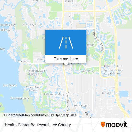 Mapa de Health Center Boulevard