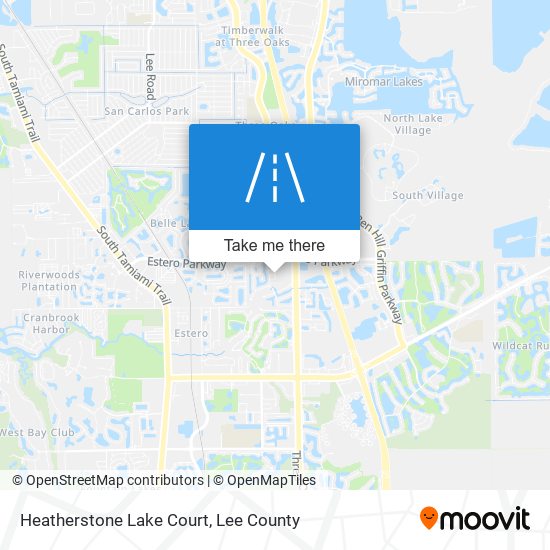 Heatherstone Lake Court map