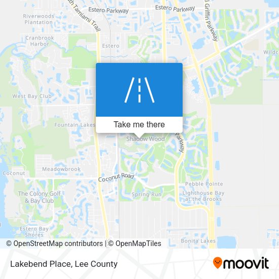 Mapa de Lakebend Place