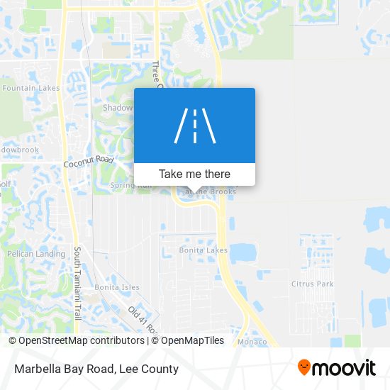 Marbella Bay Road map