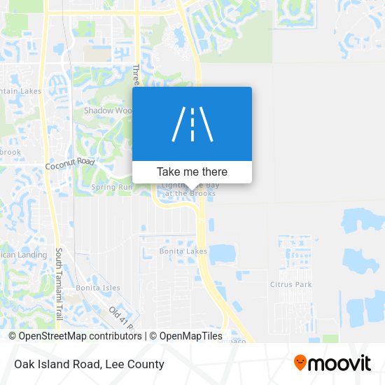 Mapa de Oak Island Road
