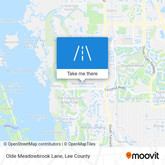 Mapa de Olde Meadowbrook Lane