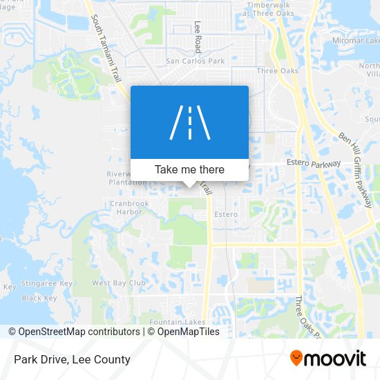 Mapa de Park Drive