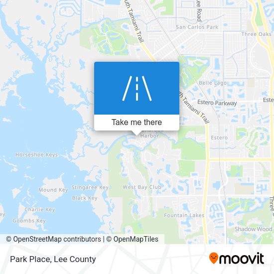 Mapa de Park Place