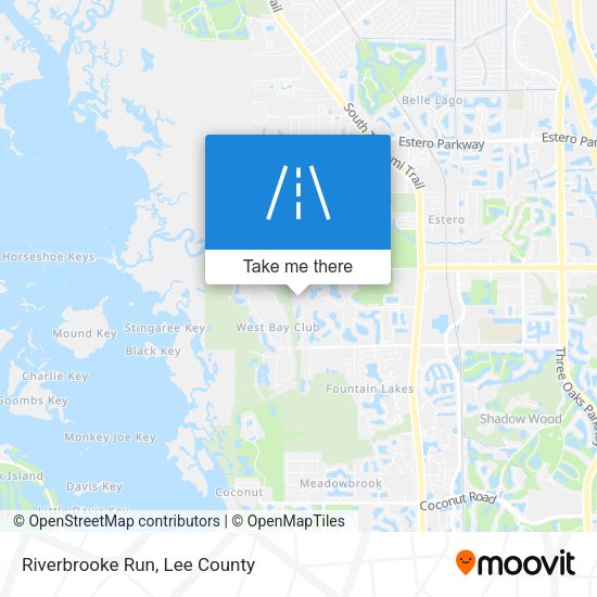 Mapa de Riverbrooke Run