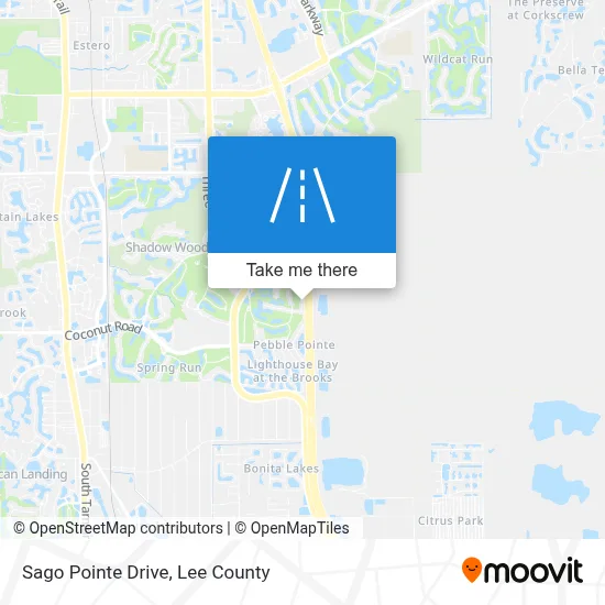 Sago Pointe Drive map