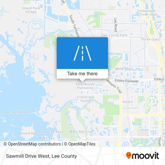 Mapa de Sawmill Drive West