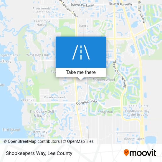 Mapa de Shopkeepers Way