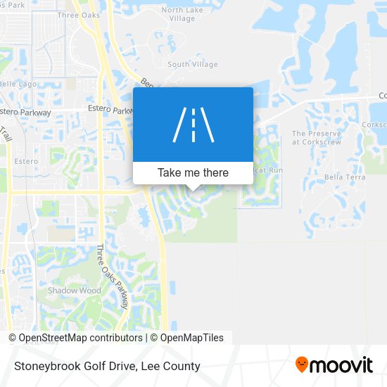 Mapa de Stoneybrook Golf Drive