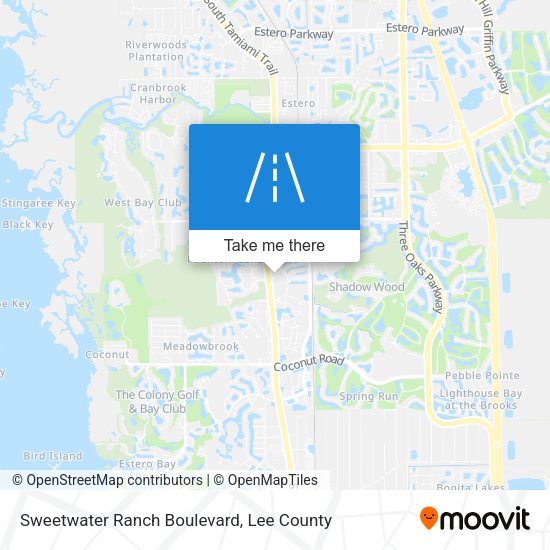 Mapa de Sweetwater Ranch Boulevard