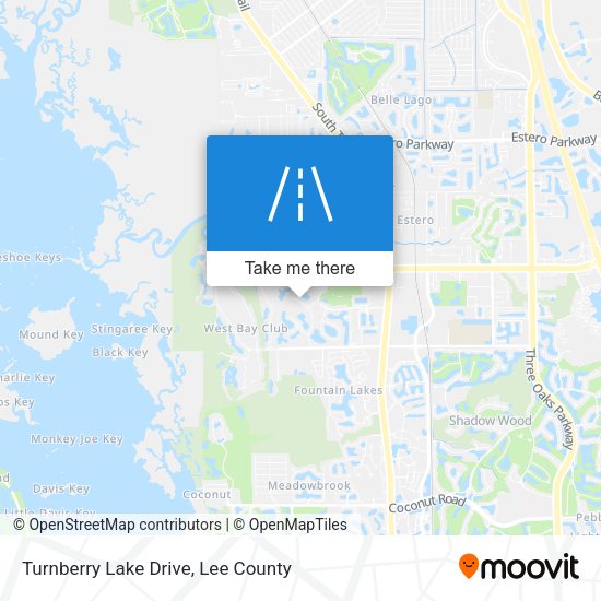 Mapa de Turnberry Lake Drive