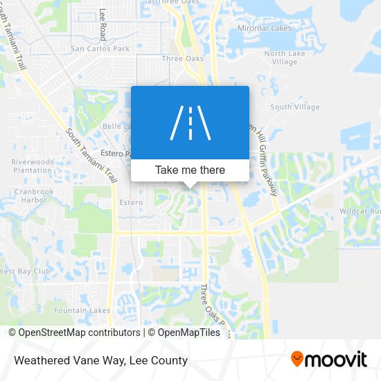 Mapa de Weathered Vane Way
