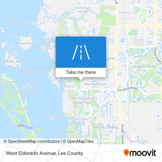 Mapa de West Eldorado Avenue