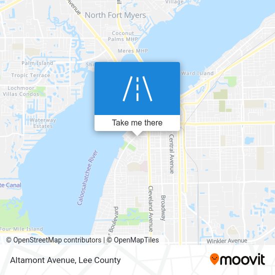 Mapa de Altamont Avenue
