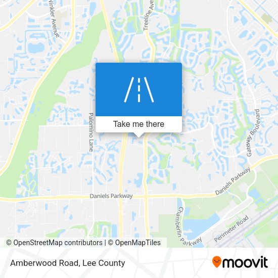 Mapa de Amberwood Road