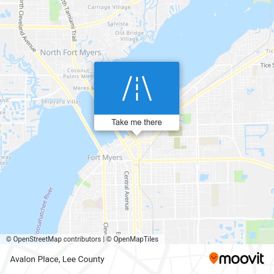 Mapa de Avalon Place