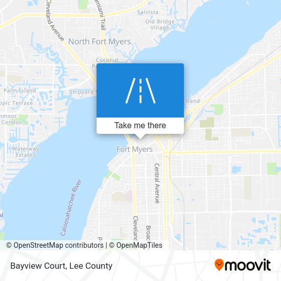 Mapa de Bayview Court