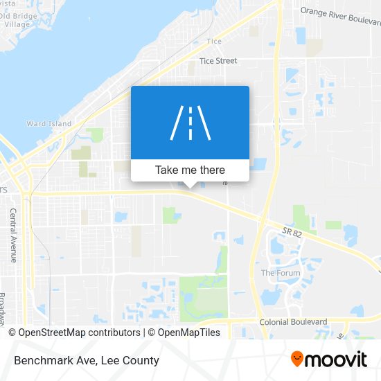 Mapa de Benchmark Ave