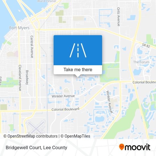 Bridgewell Court map