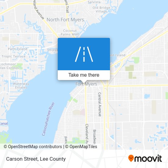 Mapa de Carson Street