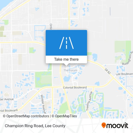 Mapa de Champion Ring Road