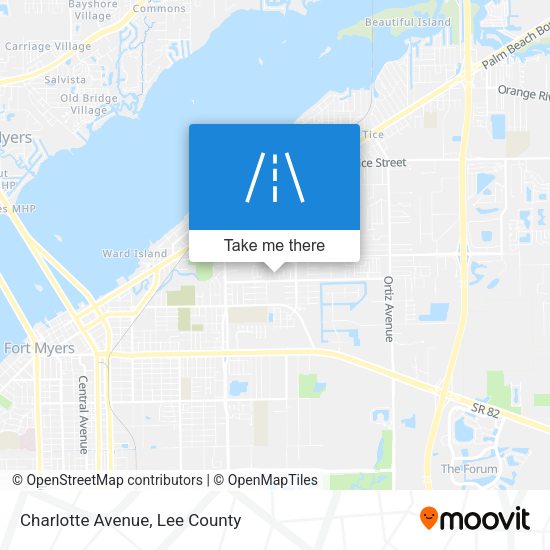 Charlotte Avenue map