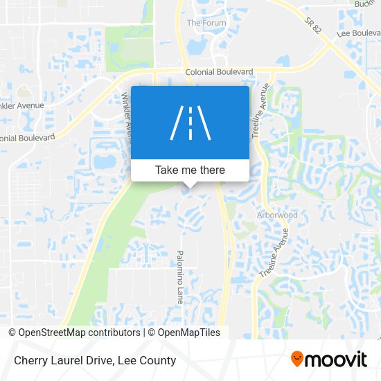 Cherry Laurel Drive map