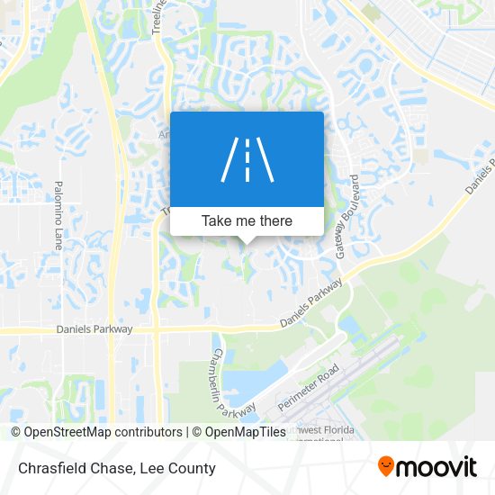 Mapa de Chrasfield Chase