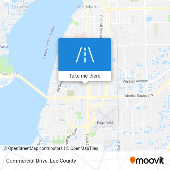 Commercial Drive map
