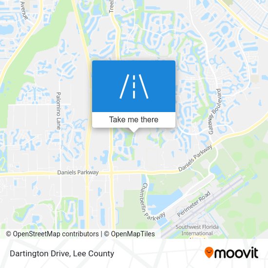 Mapa de Dartington Drive