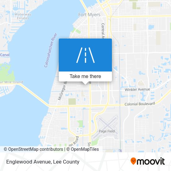 Mapa de Englewood Avenue