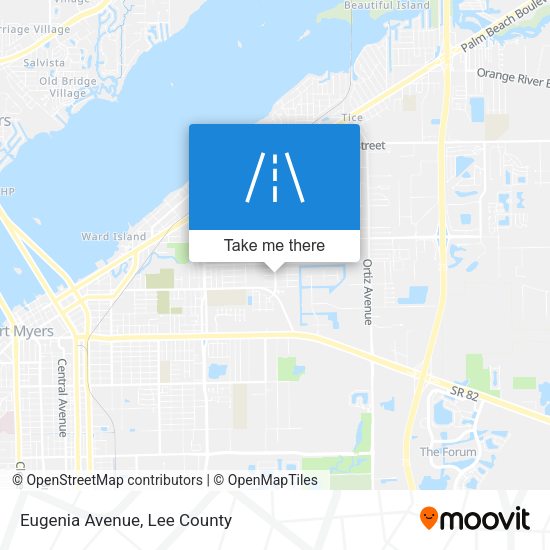 Mapa de Eugenia Avenue