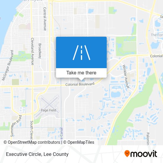 Executive Circle map