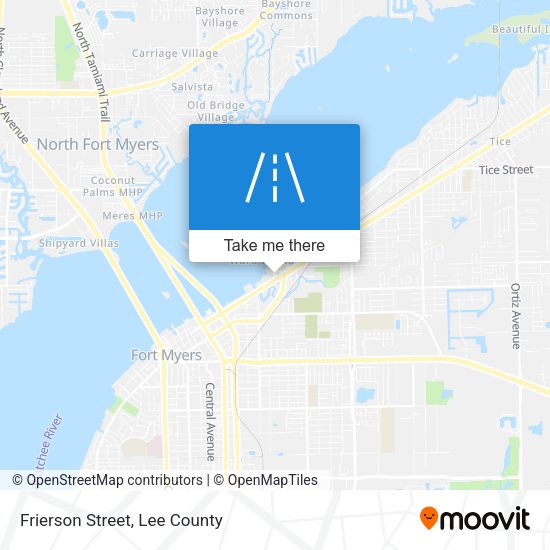 Mapa de Frierson Street
