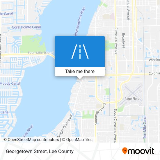 Georgetown Street map