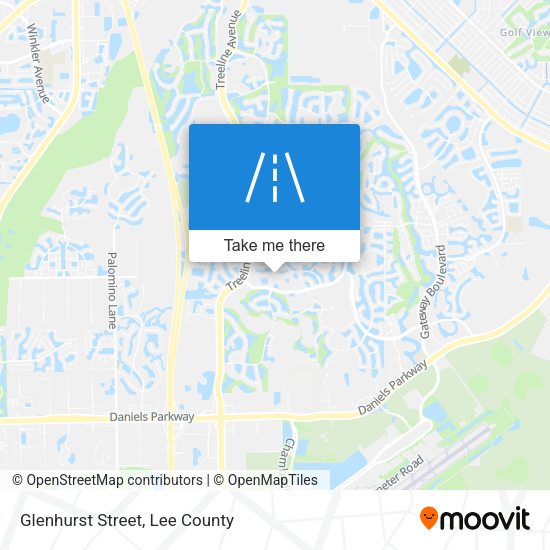Glenhurst Street map