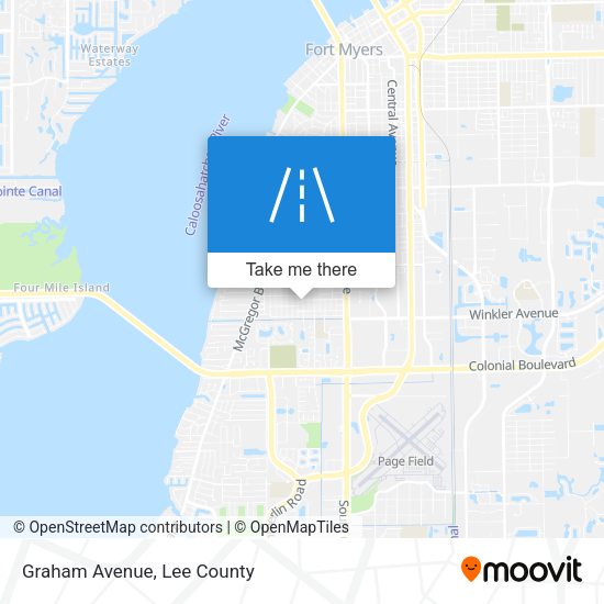 Mapa de Graham Avenue