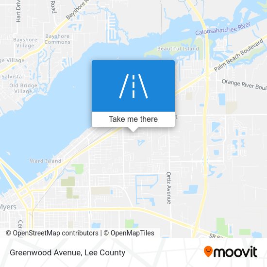 Greenwood Avenue map