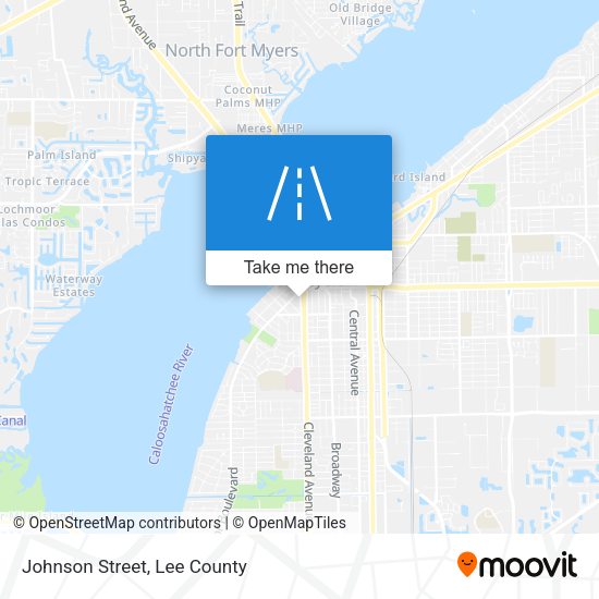 Mapa de Johnson Street