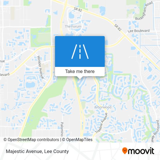 Mapa de Majestic Avenue