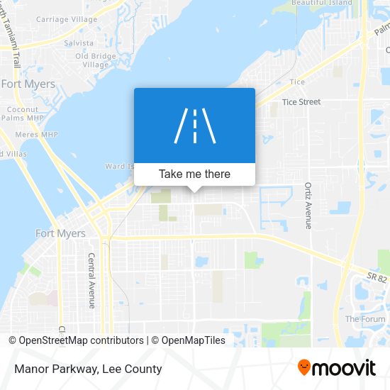 Mapa de Manor Parkway