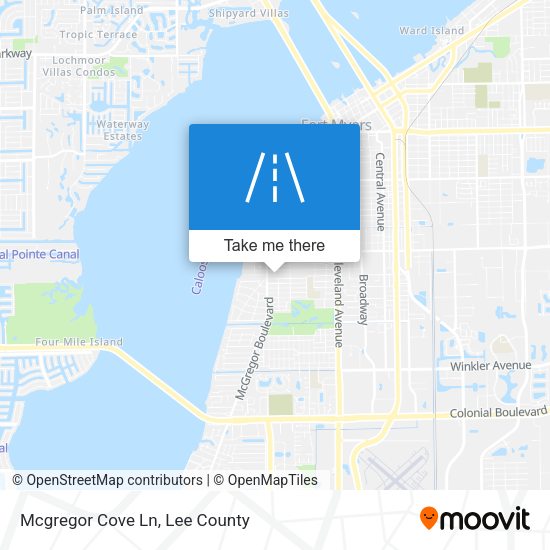 Mcgregor Cove Ln map