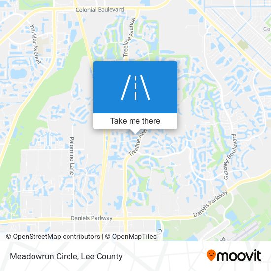 Mapa de Meadowrun Circle