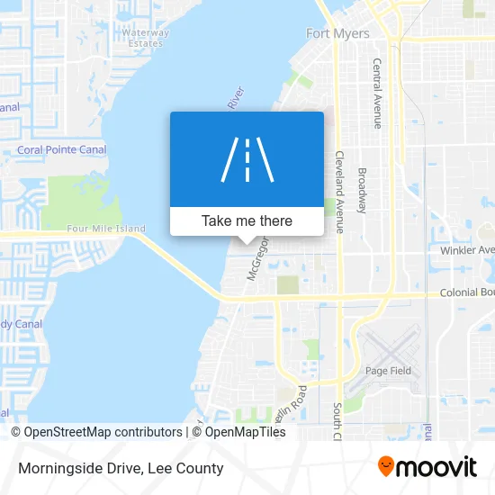 Morningside Drive map