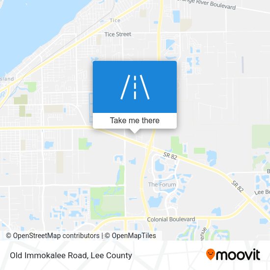 Mapa de Old Immokalee Road