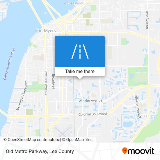 Old Metro Parkway map