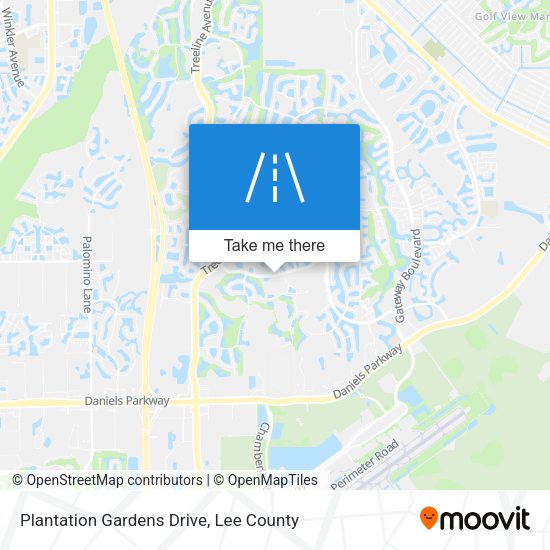 Plantation Gardens Drive map